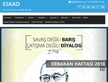 Tablet Screenshot of eskad.org